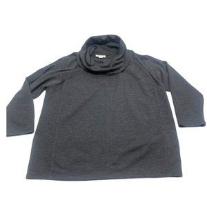 • Pure Jill Turtleneck Terry Sweater Pima A0